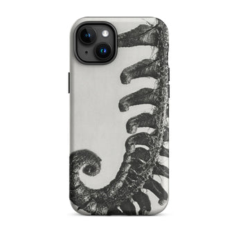 Polystichum Munitum (prickly Shield–fern) - Karl Blossfeldt Iphone Case, 15 Plus / Matte, Fern-patterned Phone Case