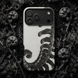 Polystichum Munitum (prickly Shield–fern) - Karl Blossfeldt Phone Case Black White Fern-themed Phone Case Textured Nature-inspired Design
