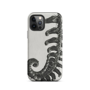 Polystichum Munitum (prickly Shield–fern) - Karl Blossfeldt Phone Case Iphone 12 Pro / Matte Fern-patterned Phone Case Karl Blossfeldt,