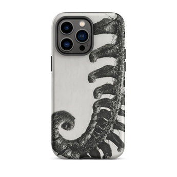 Polystichum Munitum (prickly Shield–fern) - Karl Blossfeldt Phone Case Iphone 14 Pro Max / Matte Fern-patterned Phone Case Karl Blossfeldt,