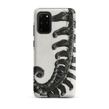 Polystichum Munitum (prickly Shield–fern) - Karl Blossfeldt Samsung Case, Galaxy S20 Plus / Matte, Smartphone Case Black White Fern Design