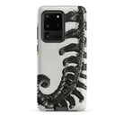 Polystichum Munitum (prickly Shield–fern) - Karl Blossfeldt Samsung Case, Galaxy S20 Ultra / Matte, Smartphone Case Black White Fern Design