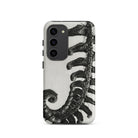 Polystichum Munitum (prickly Shield–fern) - Karl Blossfeldt Samsung Case, Galaxy S23 / Matte, Smartphone Black White Fern Pattern Case