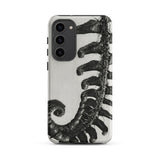 Polystichum Munitum (prickly Shield–fern) - Karl Blossfeldt Samsung Case, Galaxy S23 Plus / Matte, Monochrome Fern Leaf Design Smartphone