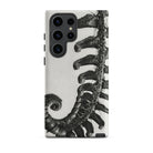 Polystichum Munitum (prickly Shield–fern) - Karl Blossfeldt Samsung Case, Galaxy S23 Ultra / Matte, Phone Case Black White Fern Pattern