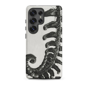 Polystichum Munitum (prickly Shield–fern) - Karl Blossfeldt Samsung Case, Galaxy S25 Ultra / Matte, Black White Fern Pattern Phone Case