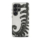 Polystichum Munitum (prickly Shield–fern) - Karl Blossfeldt Samsung Case, Galaxy S25 Ultra / Matte, Black White Fern Pattern Phone Case