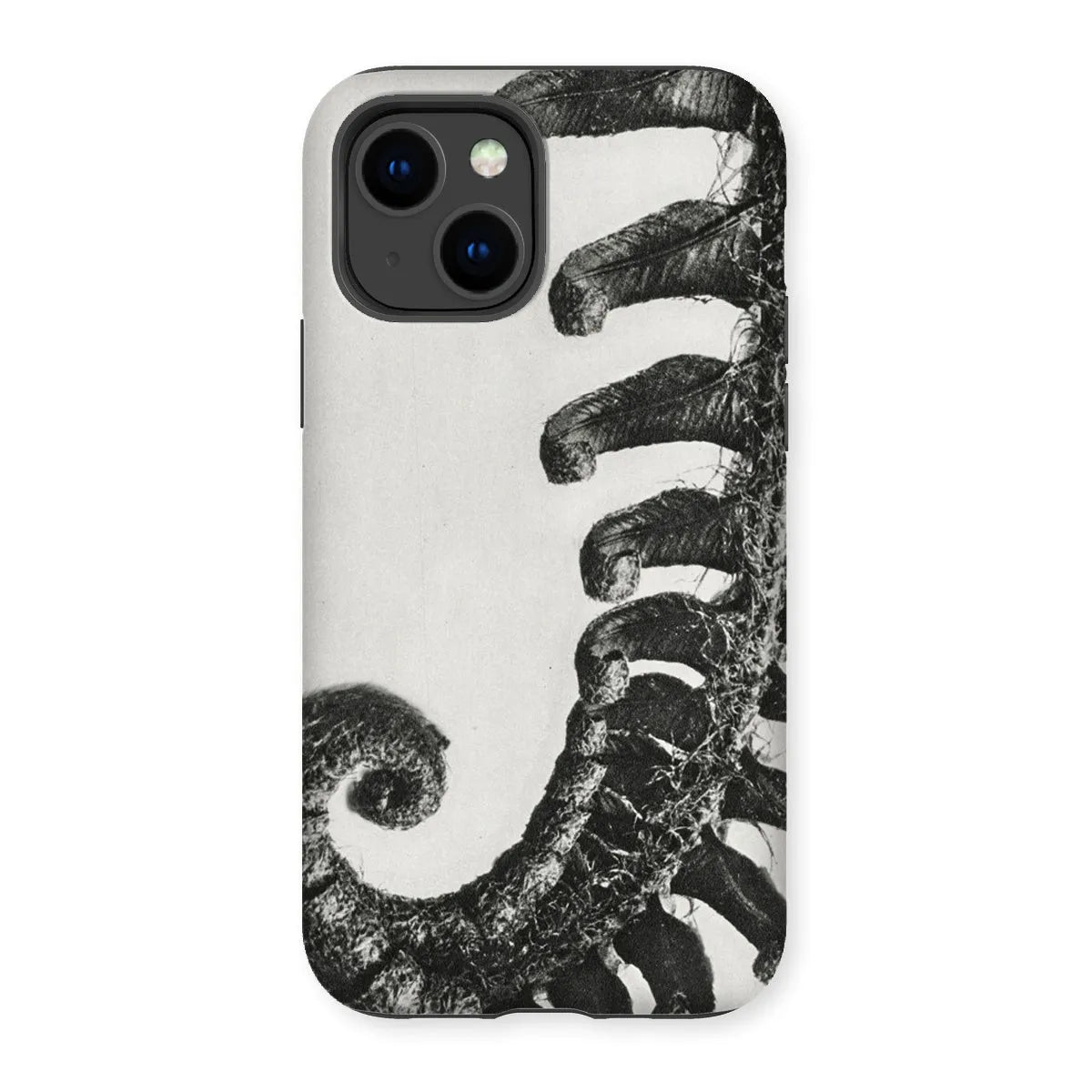 Polystichum Munitum (prickly Shield–fern) - Karl Blossfeldt Tough Phone Case - Iphone 14 / Matte - Mobile Phone Cases