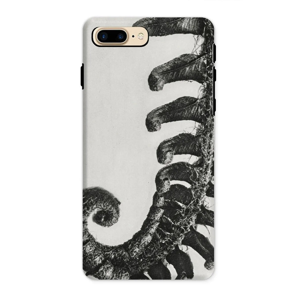 Polystichum Munitum (prickly Shield–fern) By Karl Blossfeldt Tough Phone Case - Iphone 8 Plus / Matte - Mobile Phone