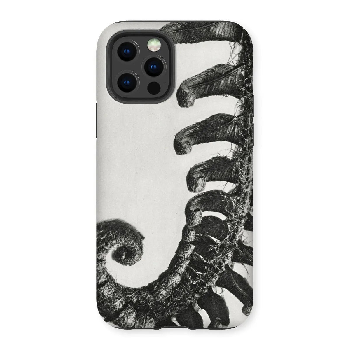 Polystichum Munitum (prickly Shield–fern) By Karl Blossfeldt Tough Phone Case - Iphone 12 Pro / Matte - Mobile Phone