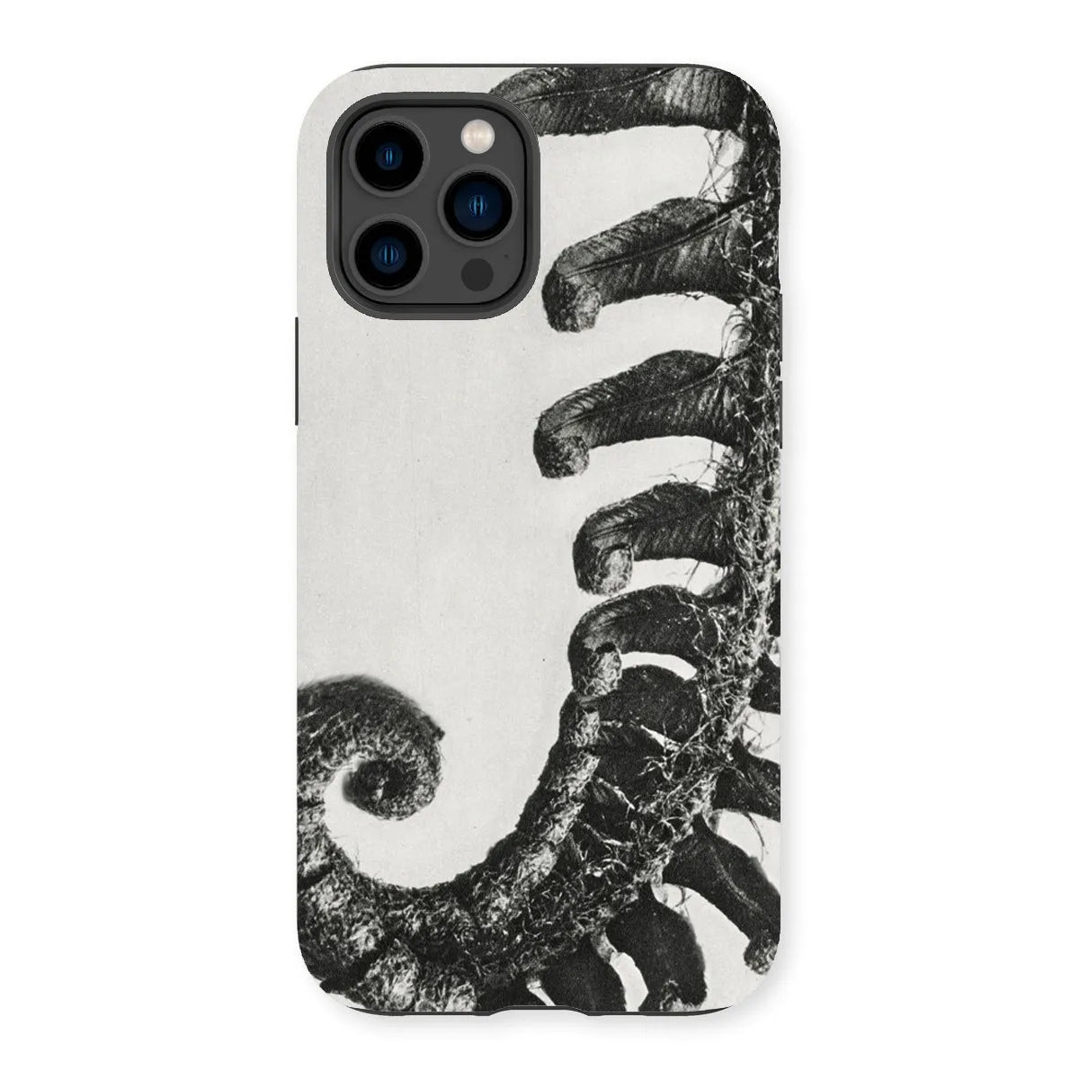 Polystichum Munitum (prickly Shield–fern) By Karl Blossfeldt Tough Phone Case - Iphone 14 Pro / Matte - Mobile Phone