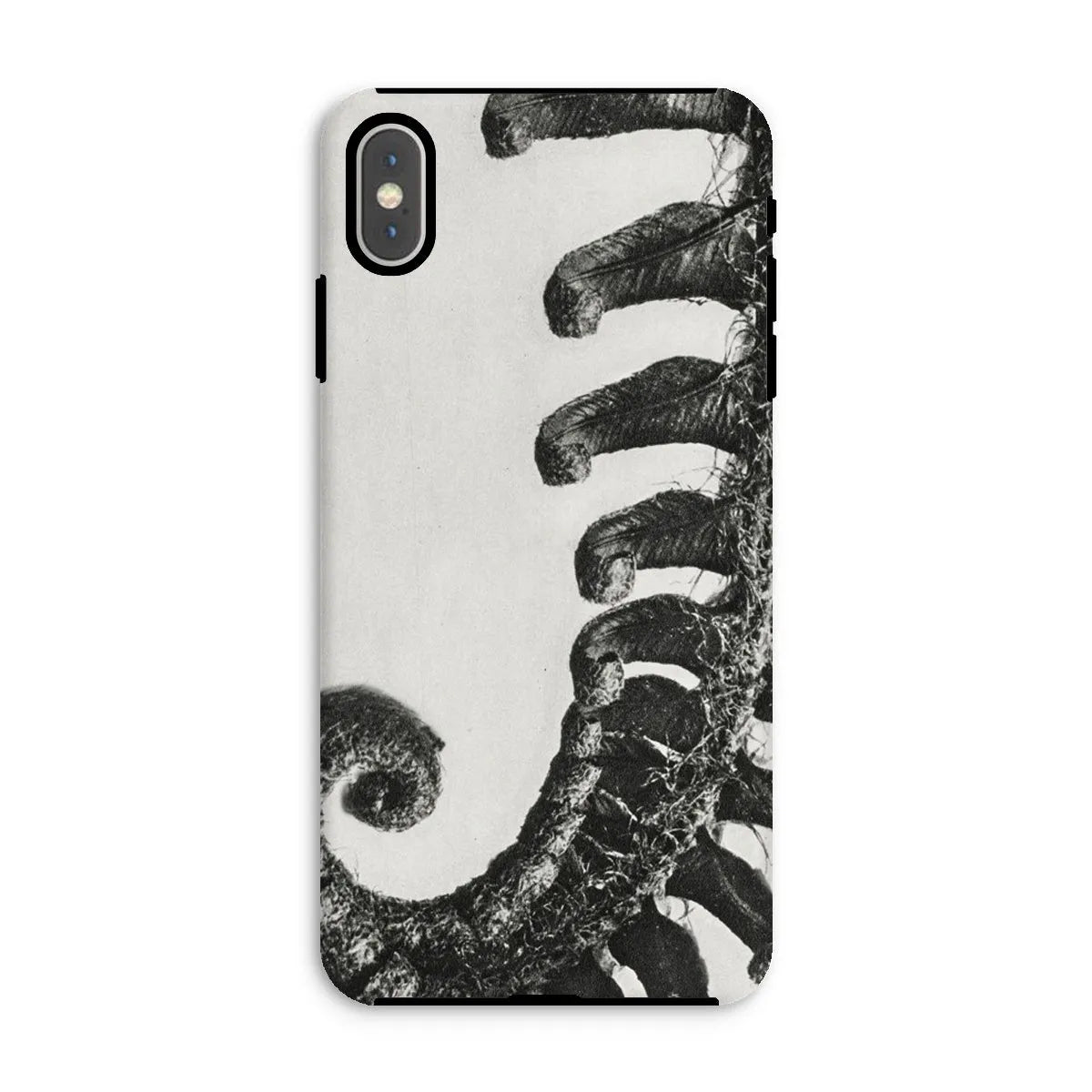Polystichum Munitum (prickly Shield–fern) By Karl Blossfeldt Tough Phone Case - Iphone Xs Max / Matte - Mobile Phone