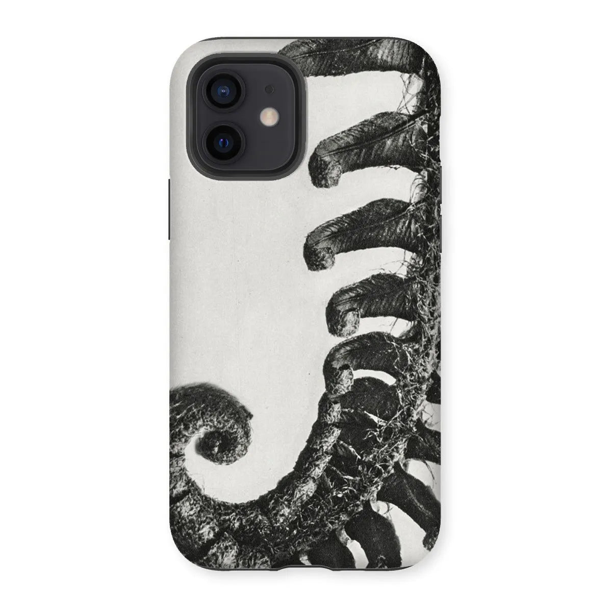 Polystichum Munitum (prickly Shield–fern) By Karl Blossfeldt Tough Phone Case - Iphone 12 / Matte - Mobile Phone