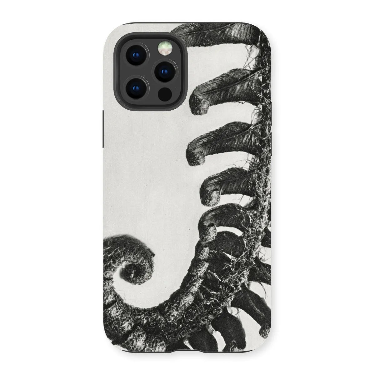 Polystichum Munitum (prickly Shield–fern) By Karl Blossfeldt Tough Phone Case - Iphone 13 Pro / Matte - Mobile Phone