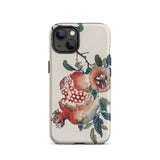 Pomegranate - Kōno Bairei Kacho-ga Fruit Iphone Case, 13 / Matte, Pomegranate-themed Iphone Case