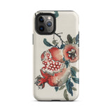 Pomegranate - Kono Bairei Kacho-ga Fruit Phone Case Pomegranate-themed Iphone Case Kōno Bairei, Bairei’s Pomegranate, Pocket-sized Meiji
