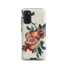 Pomegranate Kōno Bairei Kacho Ga Fruit Samsung Case, Galaxy S20 / Matte, Smartphone Case Botanical Illustration Pomegranates