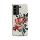Pomegranate Kōno Bairei Kacho Ga Fruit Samsung Case, Galaxy S23 Plus / Matte, Phone Case Pomegranate Floral Design