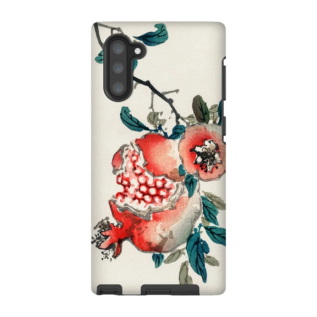 Pomegranate - Meiji Period Ukiyo-e Phone Case - Kōno Bairei - Samsung Galaxy Note 10 / Matte - Mobile Phone Cases
