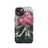 Pontic Rhododendron - Robert John Thornton Iphone Case, 13 / Matte, Floral-patterned Iphone Case