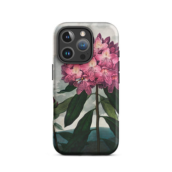 Pontic Rhododendron - Robert John Thornton Iphone Case, 16 Pro / Matte, Floral Patterned Phone Case