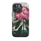 Pontic Rhododendron Robert John Thornton Iphone Case, 16 Pro Max / Matte, Floral Patterned Smartphone Case