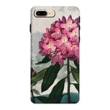 Pontic Rhododendron - Robert John Thornton Iphone Case, 8 Plus / Matte, Floral Phone Case
