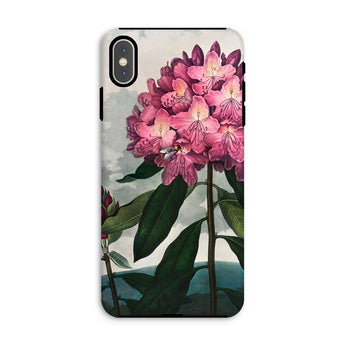 Pontic Rhododendron - Robert John Thornton Phone Case Iphone Xs Max / Matte Floral-patterned Phone Case Pontic Rhododendron, Thorpe Iphone
