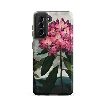 Pontic Rhododendron - Robert John Thornton Samsung Case, Galaxy S21 Fe / Matte, Smartphone Floral-patterned Case