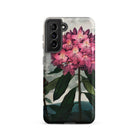 Pontic Rhododendron Robert John Thornton Samsung Case, Galaxy S21, Smartphone Case Vibrant Pink Floral Design