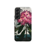 Pontic Rhododendron - Robert John Thornton Samsung Case, Galaxy S22 / Matte, Smartphone Case Pink Rhododendron Flower Design