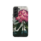 Pontic Rhododendron Robert John Thornton Samsung Case, Galaxy S22, Smartphone Case Pink Rhododendron Flower Design
