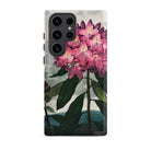 Pontic Rhododendron Robert John Thornton Samsung Case, Galaxy S23 Ultra, Phone Case Vibrant Pink Rhododendron Flower Design