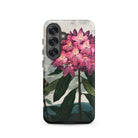 Pontic Rhododendron Robert John Thornton Samsung Case, Galaxy S25, Smartphone Floral Patterned Case Pink Rhododendron Flowers