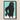 Black Framed Artwork Stylized Textured Illustration Poodle Teal Moriz Jung, Canine Charisma Explosion, Vintage Graphic Dog