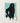 Black Poodle Illustration Teal White Card Moriz Jung, Canine Charisma Explosion, Vintage Graphic Dog