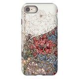 Poppies & Honeysuckle - William Morris Iphone Case, 8 / Matte, Floral Patterned Phone Case