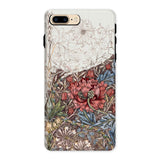 Poppies & Honeysuckle - William Morris Iphone Case, 8 Plus / Matte, Floral Patterned Phone Case
