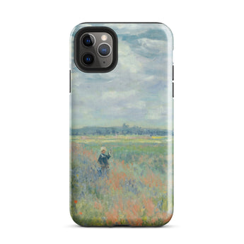 Poppy Fields Near Argenteuil - Claude Monet Iphone Case, 11 Pro Max / Gloss, Mobile Phone Cases, Toby Leon