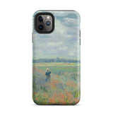 Poppy Fields Near Argenteuil - Claude Monet Iphone Case, 11 Pro Max / Matte, Mobile Phone Cases, Toby Leon