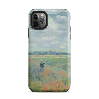 Poppy Fields Near Argenteuil - Claude Monet Iphone Case, 11 Pro Max / Matte, Mobile Phone Cases, Toby Leon