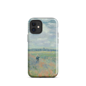 Poppy Fields Near Argenteuil - Claude Monet Iphone Case, 12 Mini / Gloss, Mobile Phone Cases, Toby Leon