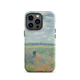 Poppy Fields Near Argenteuil - Claude Monet Iphone Case, 13 Pro / Matte, Mobile Phone Cases, Toby Leon