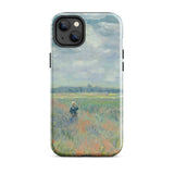 Poppy Fields Near Argenteuil - Claude Monet Iphone Case, 14 Plus / Gloss, Mobile Phone Cases, Toby Leon