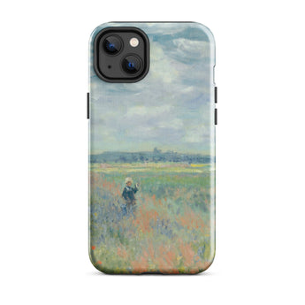 Poppy Fields Near Argenteuil - Claude Monet Iphone Case, 14 Plus / Gloss, Mobile Phone Cases, Toby Leon