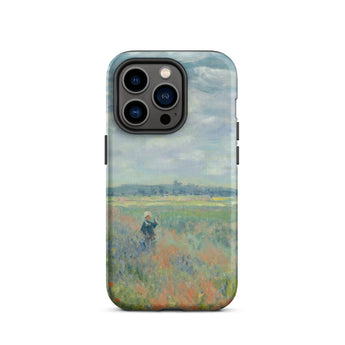 Poppy Fields Near Argenteuil - Claude Monet Iphone Case, 14 Pro / Matte, Mobile Phone Cases, Toby Leon