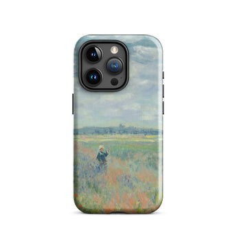 Poppy Fields Near Argenteuil - Claude Monet Iphone Case, 15 Pro / Gloss, Mobile Phone Cases, Toby Leon