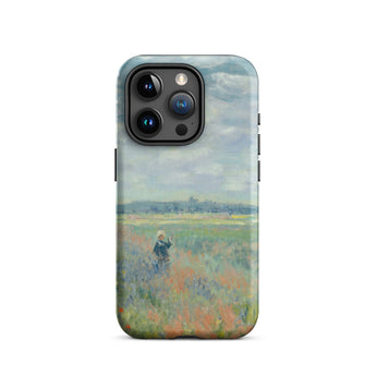 Poppy Fields Near Argenteuil - Claude Monet Iphone Case, 15 Pro / Matte, Mobile Phone Cases, Toby Leon