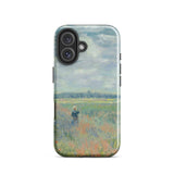 Poppy Fields Near Argenteuil - Claude Monet Iphone Case, 16 / Gloss, Mobile Phone Cases, Toby Leon