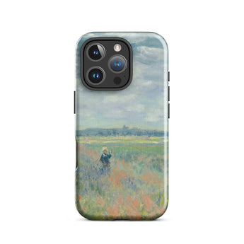 Poppy Fields Near Argenteuil - Claude Monet Iphone Case, 16 Pro / Gloss, Mobile Phone Cases, Toby Leon